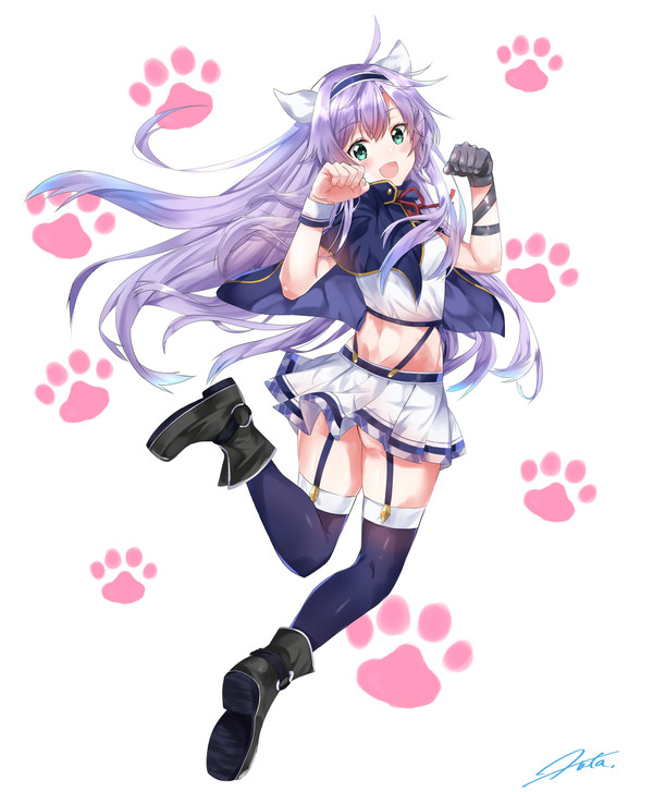 白猫娘