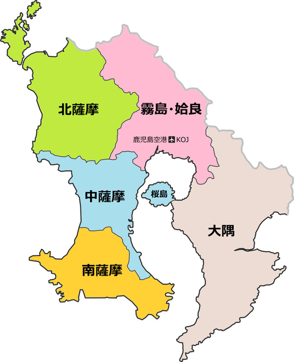 小説用挿絵01_鹿児島全図