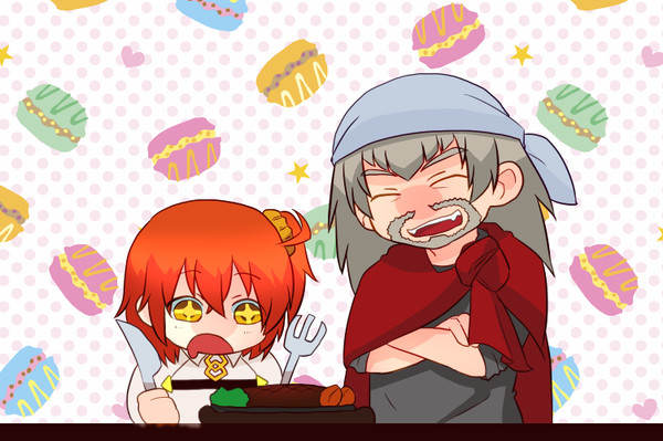 「たらふく食すがいい、友よ!」