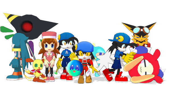 クロノアたち in MMD　2017