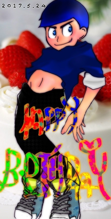 六つ子、おめでとう！