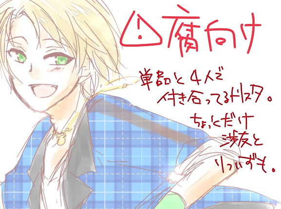 【腐向け】☆らくがきと小ネタ4