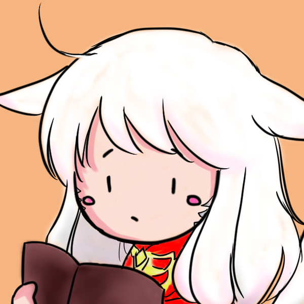 【FFXIV】ミコッテ(´・ω・`)<FF14【落描き】