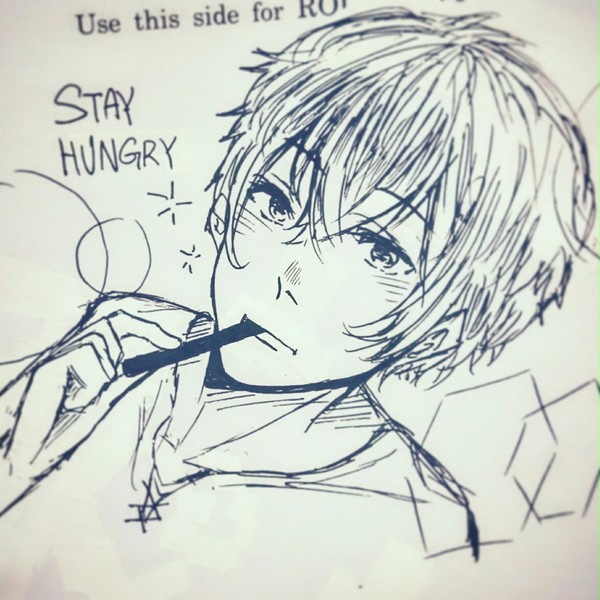 お腹が空くの少年