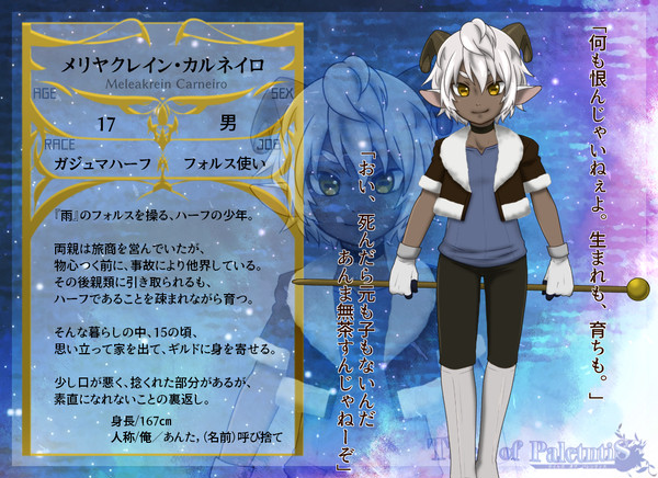 【TOpal】メリヤクレイン・カルネイロ【シュタムゼルク】