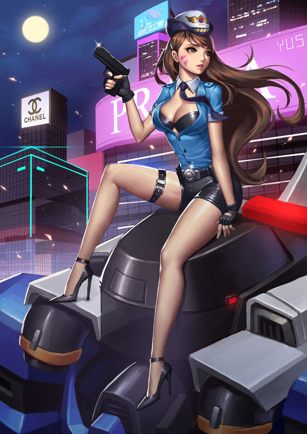D.Va女警