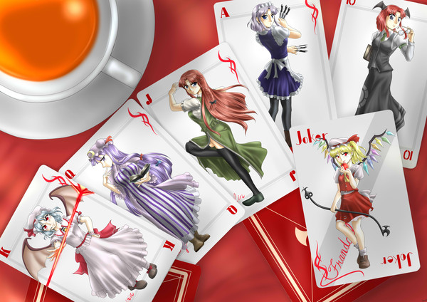 東方行脚132歩目「紅魔館トランプ」