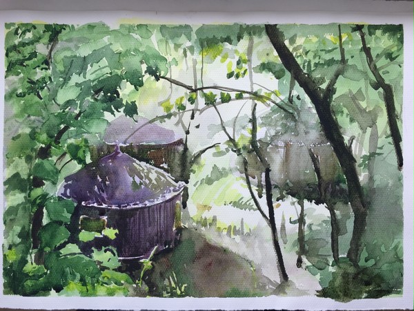 山间小屋