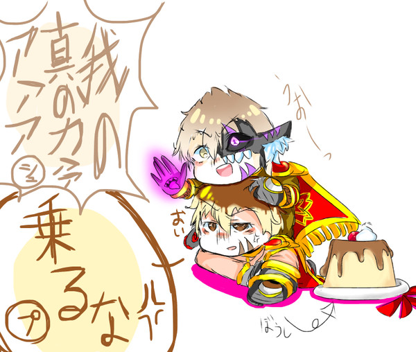チビシュークリームとチビプリン