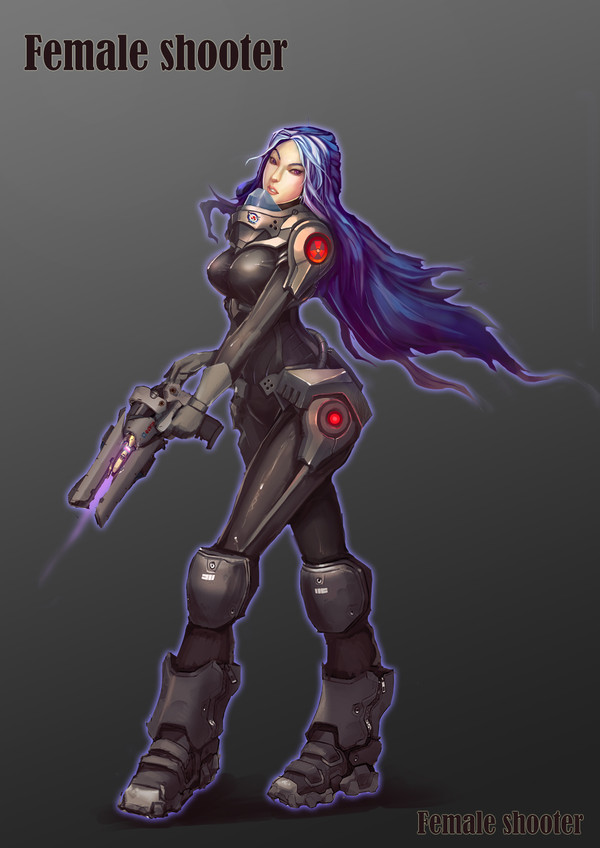 女枪手~