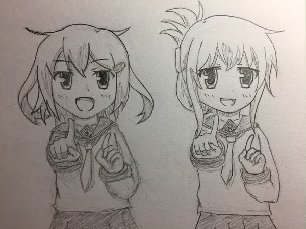 雷電の恋ダンス(～'ω'　)～