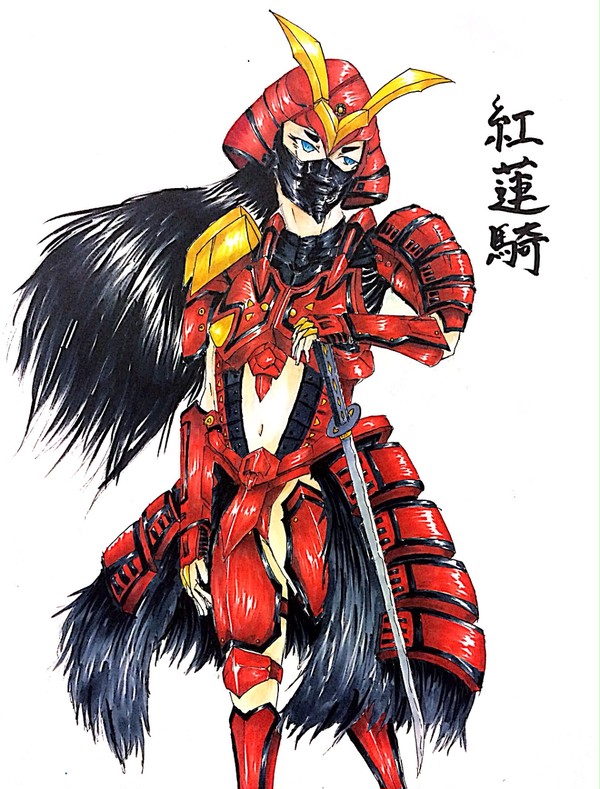 紅蓮鬼擬人化