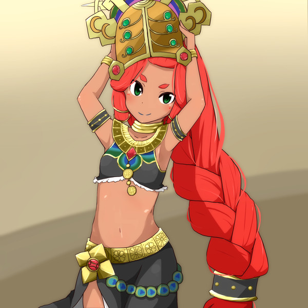 ルージュ様は褐色ロリ高露出かわいい