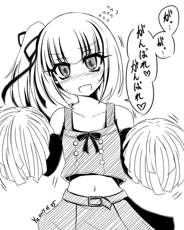 【艦これ】霞【がんばれ♡がんばれ♡】