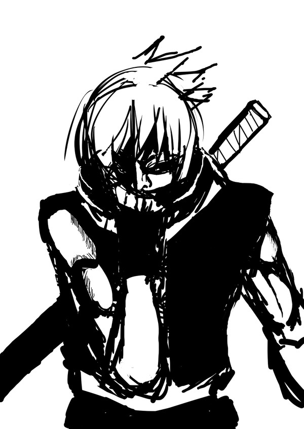 忍者キャラ　習作