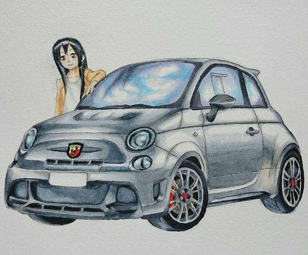 アバルト695×矢澤にこ