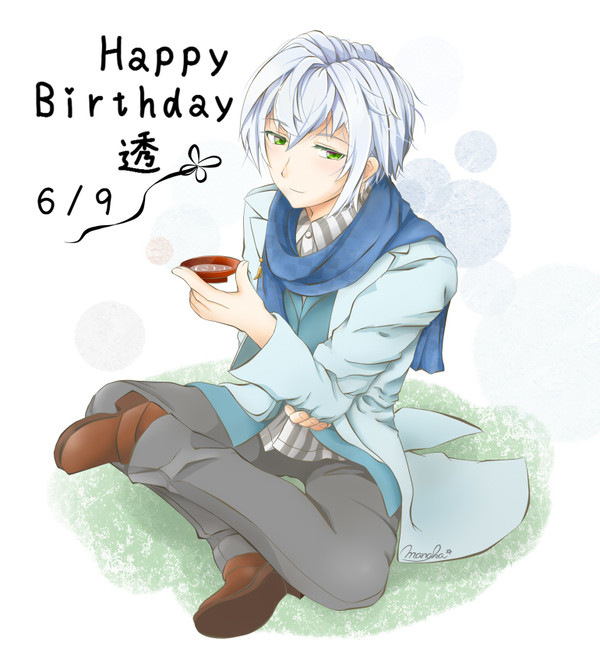 ブラプリ　灰原透お誕生日イラスト