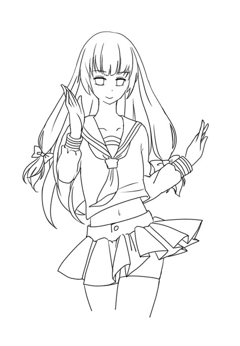 A High School Girl