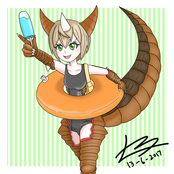 ゴモたんと夏