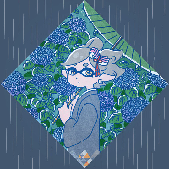 梅雨のホタルちゃん