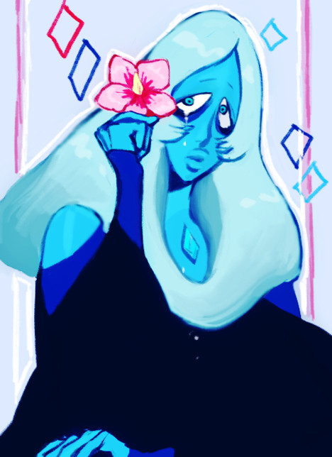 blue