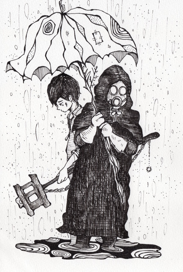 絶望の雨