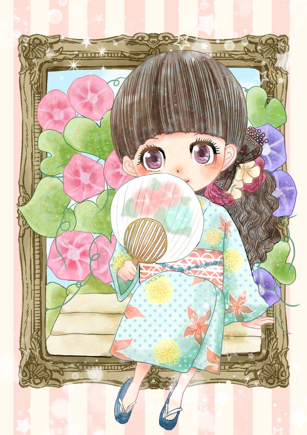 ７月のお花 朝顔