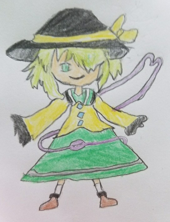 古明地こいし 描いてみた
