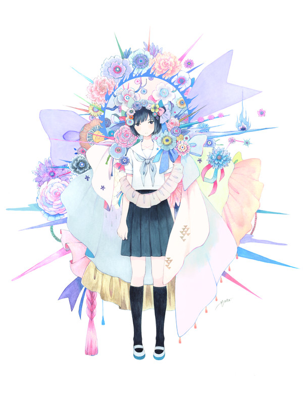 少女立像1、2