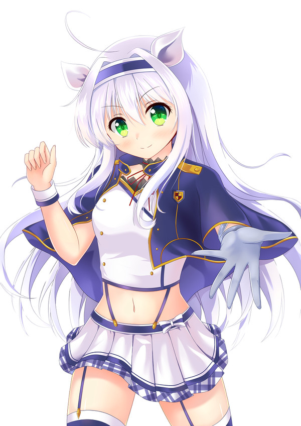 白猫！