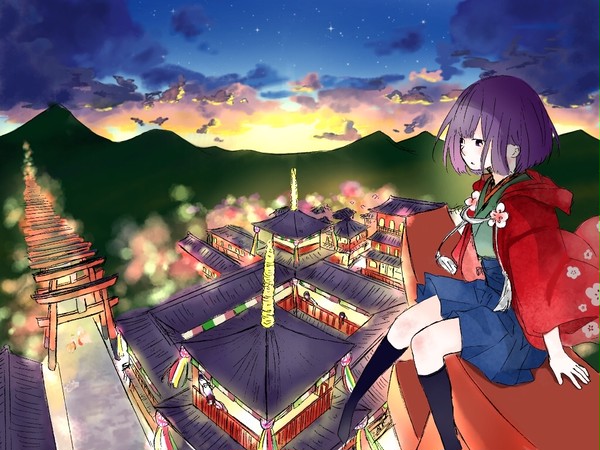 花街 夜街 逢魔が通る