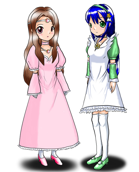 とある女性デュオをモチーフにしたお嬢様たち