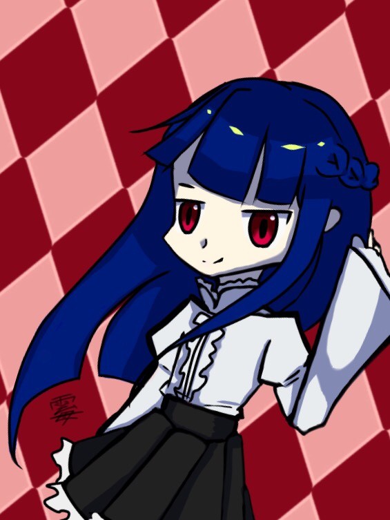 カートゥーン風雪美ちゃん