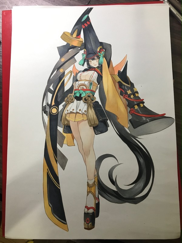 临摹 妖刀姬