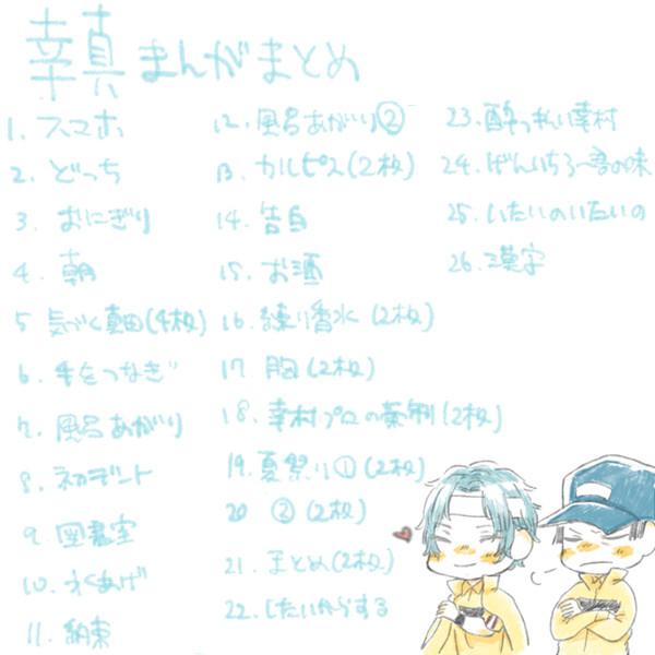 らくがきまんがまとめ