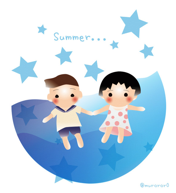 夏の花まる