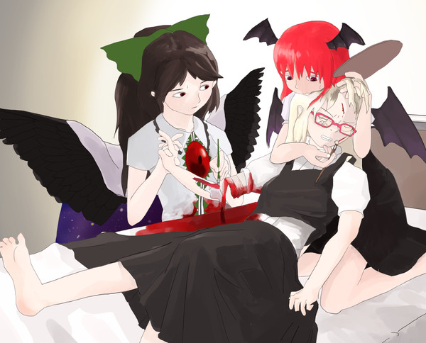 手当されるUDK姉貴