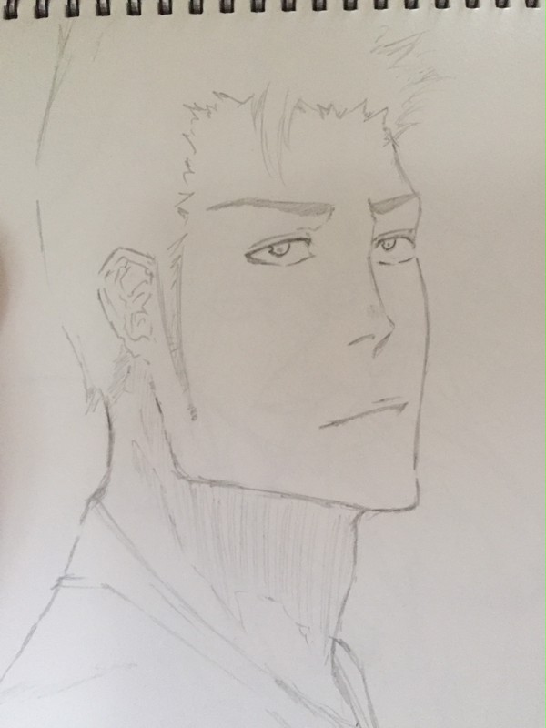 BLEACH 黒崎一心 落書き
