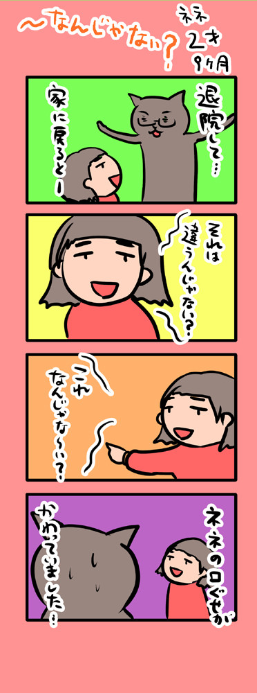 【4コマ】2歳9か月②