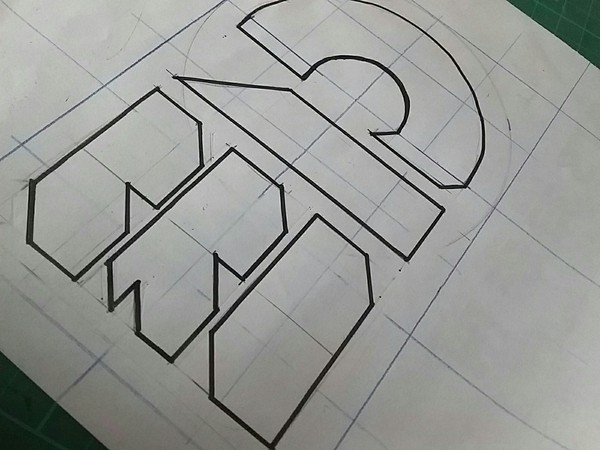 【2BRO.】2BRO.ロゴ(下書き←)