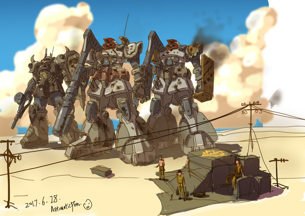 Waiting for supplies