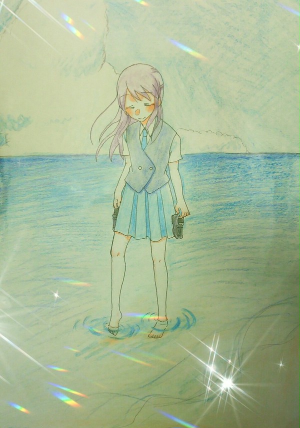 夏の浜辺