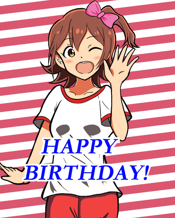 春日未来ちゃん誕生日記念イラスト