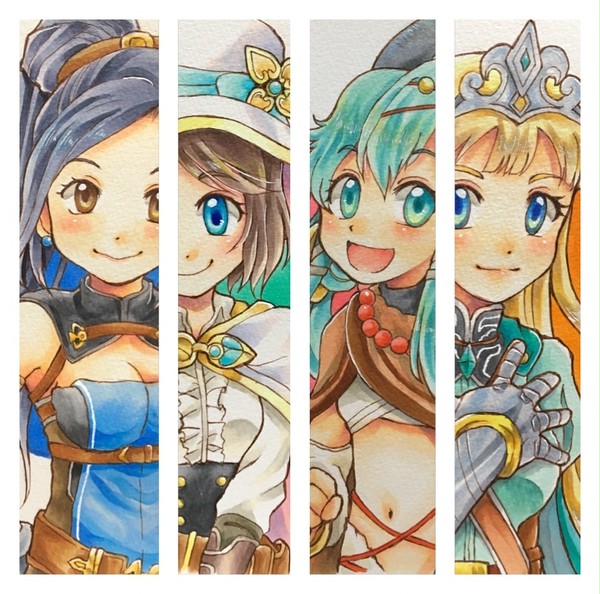 ラジアントヒストリア カウントダウン絵まとめ。