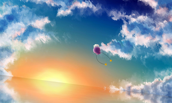 夕焼け空
