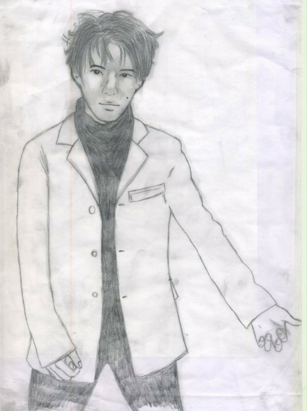 kenichi kurosawa 3 鉛筆画