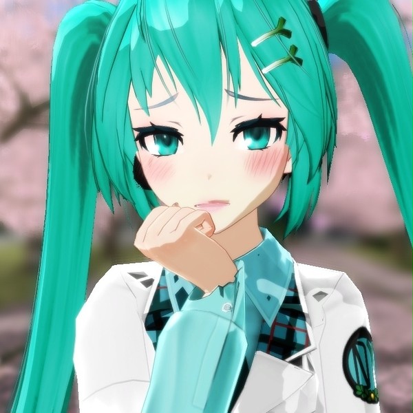 Anime style Miku School Uniform