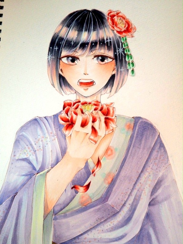 花を喰らわん