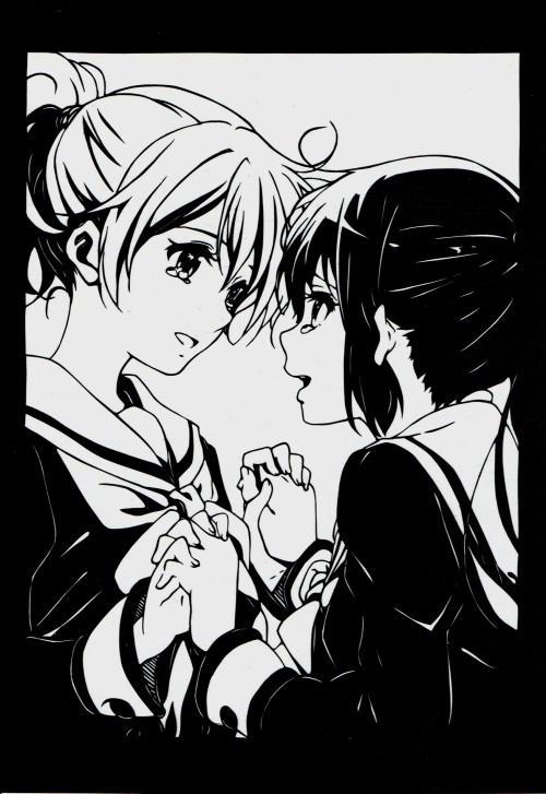 【切り絵】くみれな