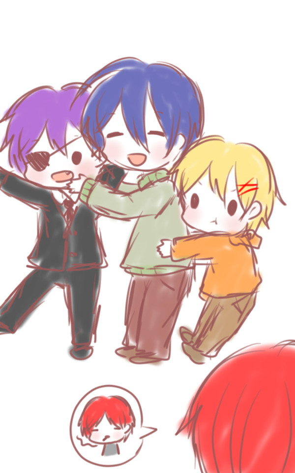 高生さん落書き3